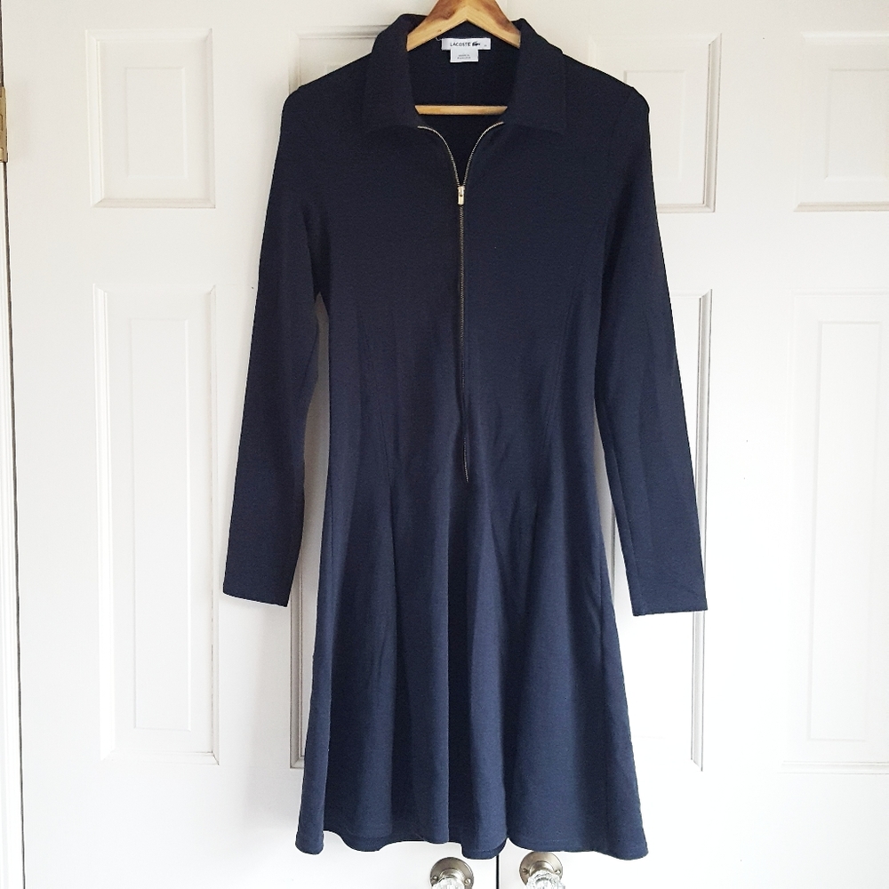 LACOSTE Polo Fit and Flare Dress